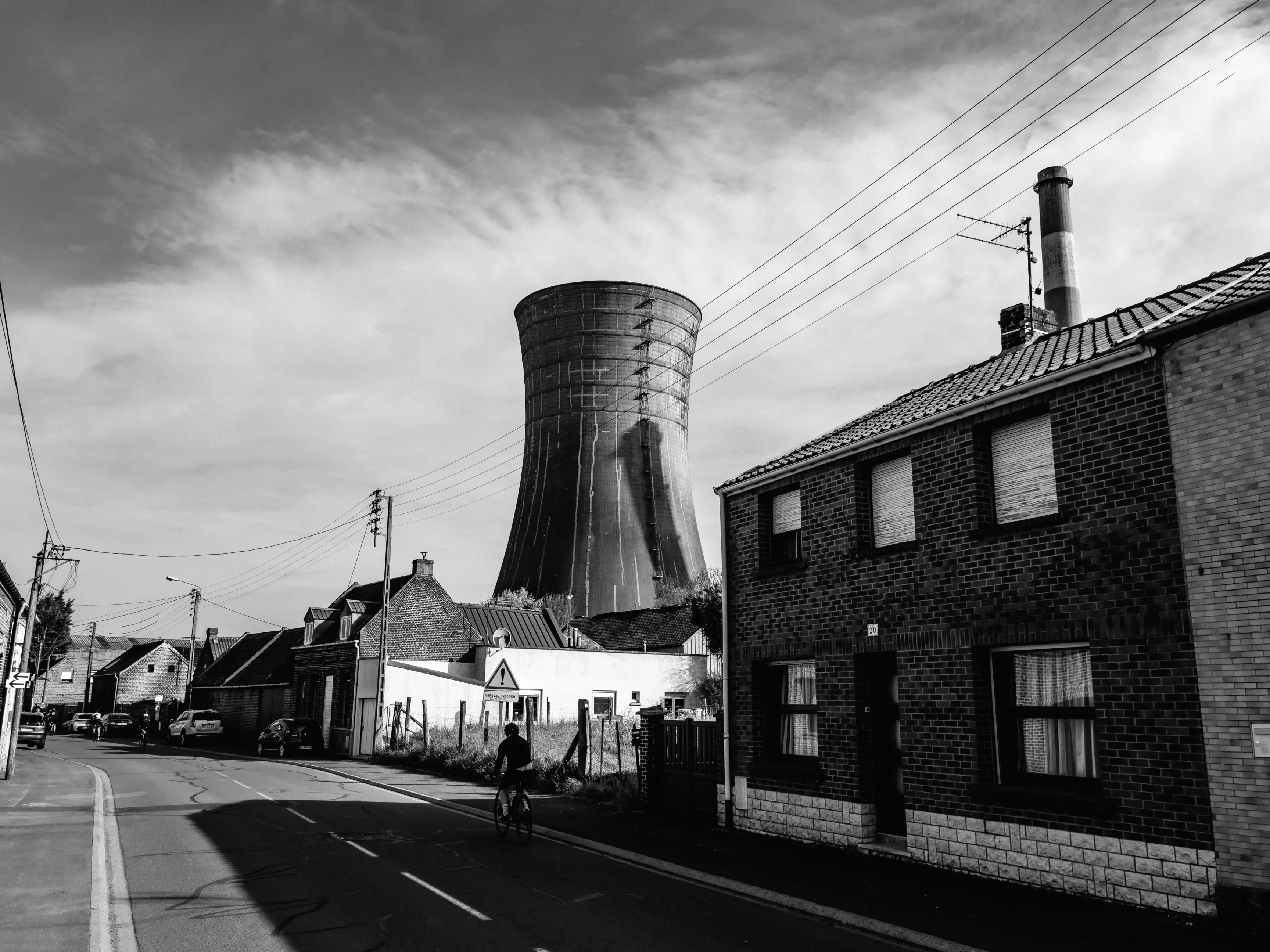 Hotel-Abend in Lille nach der Fahrt über die Berge