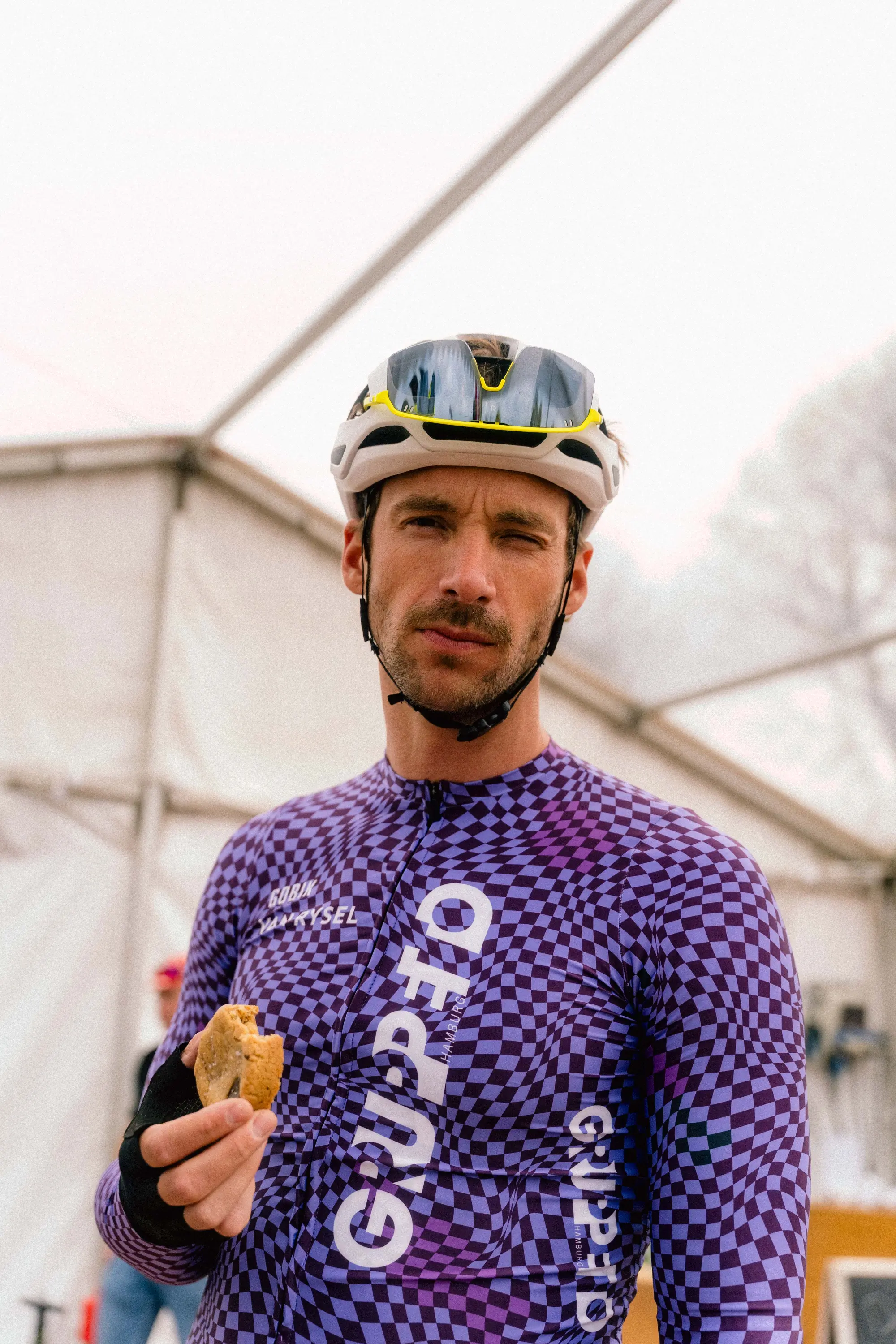 Innenansicht des B'Twin Village Decathlon-Van-Rysel-Hauptquartiers